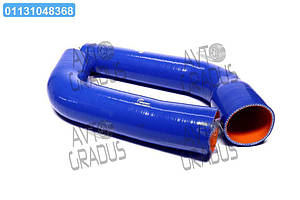 Патрубок радіатора КАМАЗ ЄВРО (компл. 2 шт.силікон) (TEMPEST) TP.1337