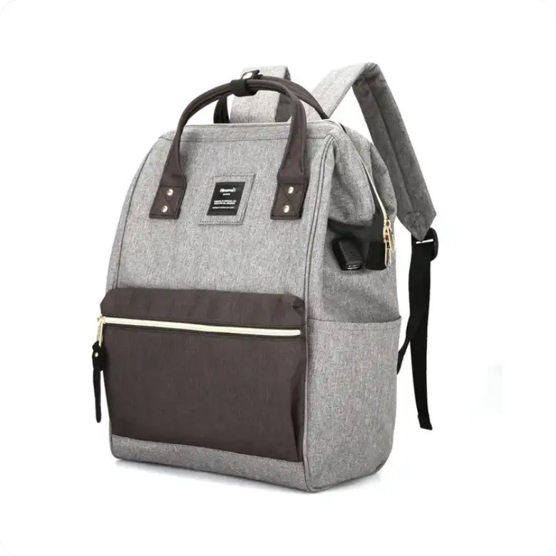 Жіночий рюкзак Himawari 9001 dark grey/black