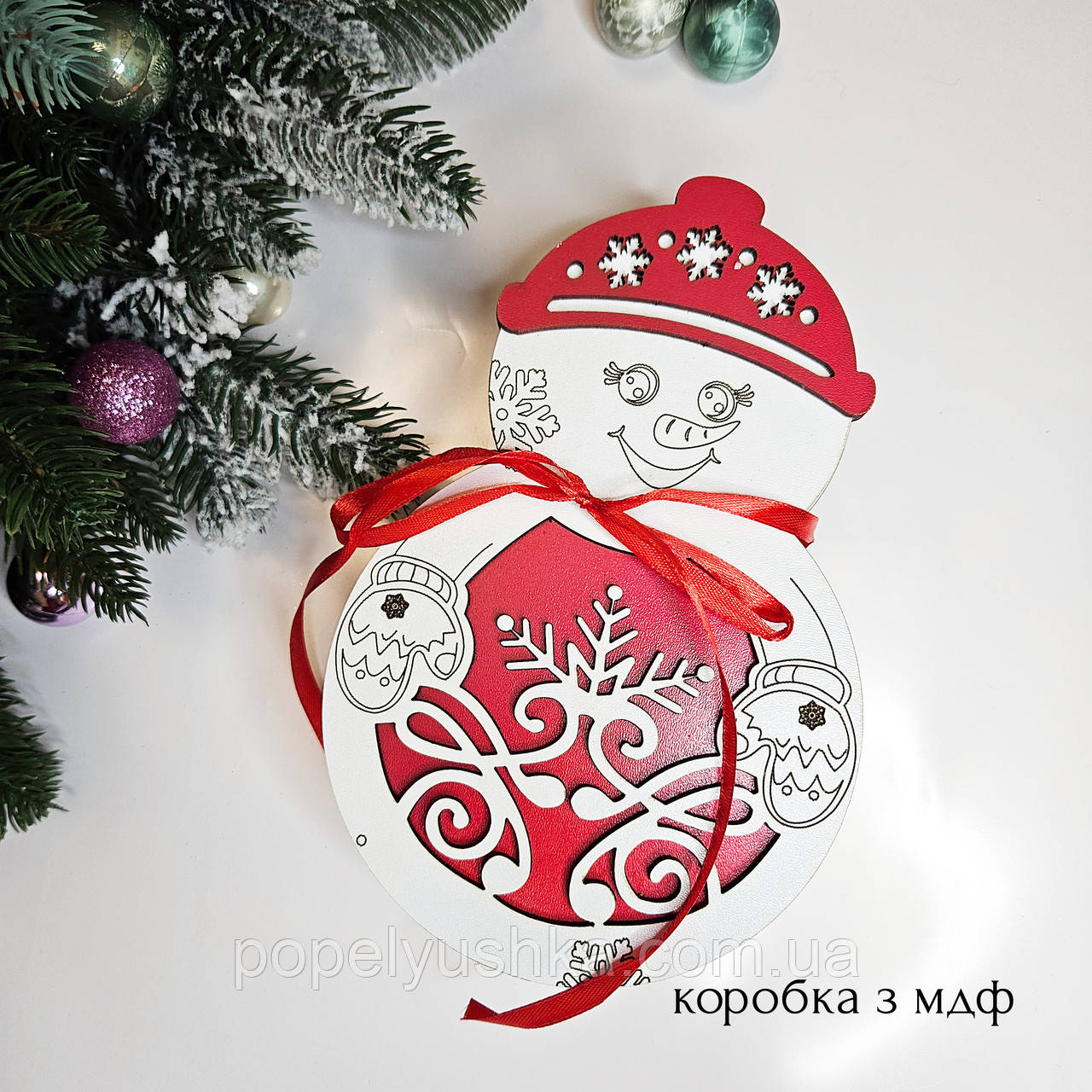 Бокс з мдф, 21×14×6 см, фото 1