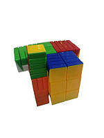 Кубик WitEden 3х3х13 цветной пластик