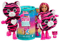 Кукла Barbie Cutie Reveal Chelsea Jungle Tigger HKR15