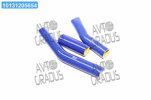 Патрубок радіатора ЗІЛ 130 (компл. 3 шт.силікон) STANDARD (TEMPEST) TP.1334.STD