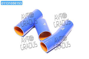 Патрубок радіатора КАМАЗ (компл. 3 шт. силікон) (TEMPEST) TP.1336