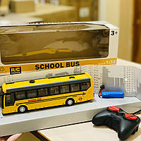 Школьный автобус на радиоуправлении аккумуляторный в коробке 838-C3