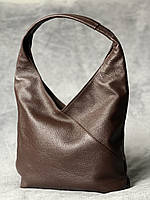 Кожаная коричневая сумка на плечо Camille, Италия