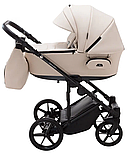 Коляска 2 в 1 Adamex Porto Light ECO SA-8 бежева, фото 2