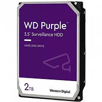 HDD 2TB, 5400rpm, WD Purple, 256M, SATA III (WD23PURZ) (WD23PURZ)