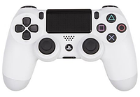 Беспроводной bluetooth джойстик ps4 DOUBLE-motor vibration 4 Wireless Controller для Sony PS4 - DS-2312, Белый