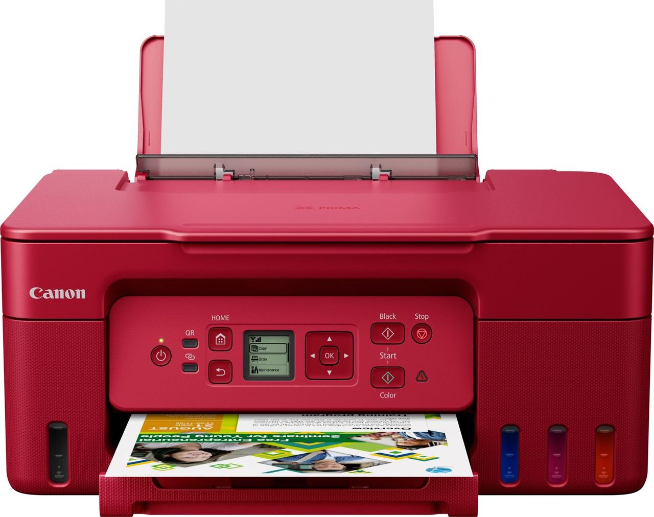 Струменевий БФП Canon PIXMA G3470 з Wi-Fi Red (5805C049AA)