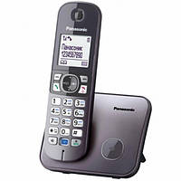 Телефон DECT Panasonic KX-TG6811UAM, Metallic (KX-TG6811UAM)