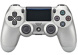 Бездротовий bluetooth джойстик DOUBLE motor vibration 4 для Sony PS4 -DS-2312-Silver, фото 8