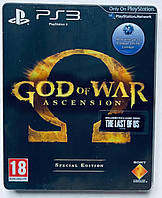 God of War: Ascension Special Edition Steelbook, Б/У, английская версия - диск для PlayStation 3