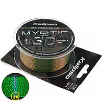 Леска Kalipso Mystic 3D 300m Black green 0.25мм