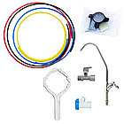 Фільтр зворотного осмосу БРИЗ ГАРАНТ П-СТАНДАРТ (під мийку+ПОМПА) BRF0495, фото 2