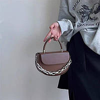 Женская стильная сумка, сумка плотная, трендовая, вечерняя, маленькая, Сумка из эко-кожи, Шкіряна жіноча сумка