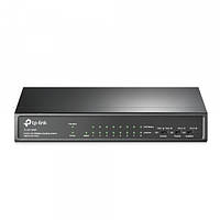 Комутатор TP-Link TL-SF1009P, 9 port 10/100M PoE Switch, 9 10/100M RJ45 ports including 4 PoE ports,