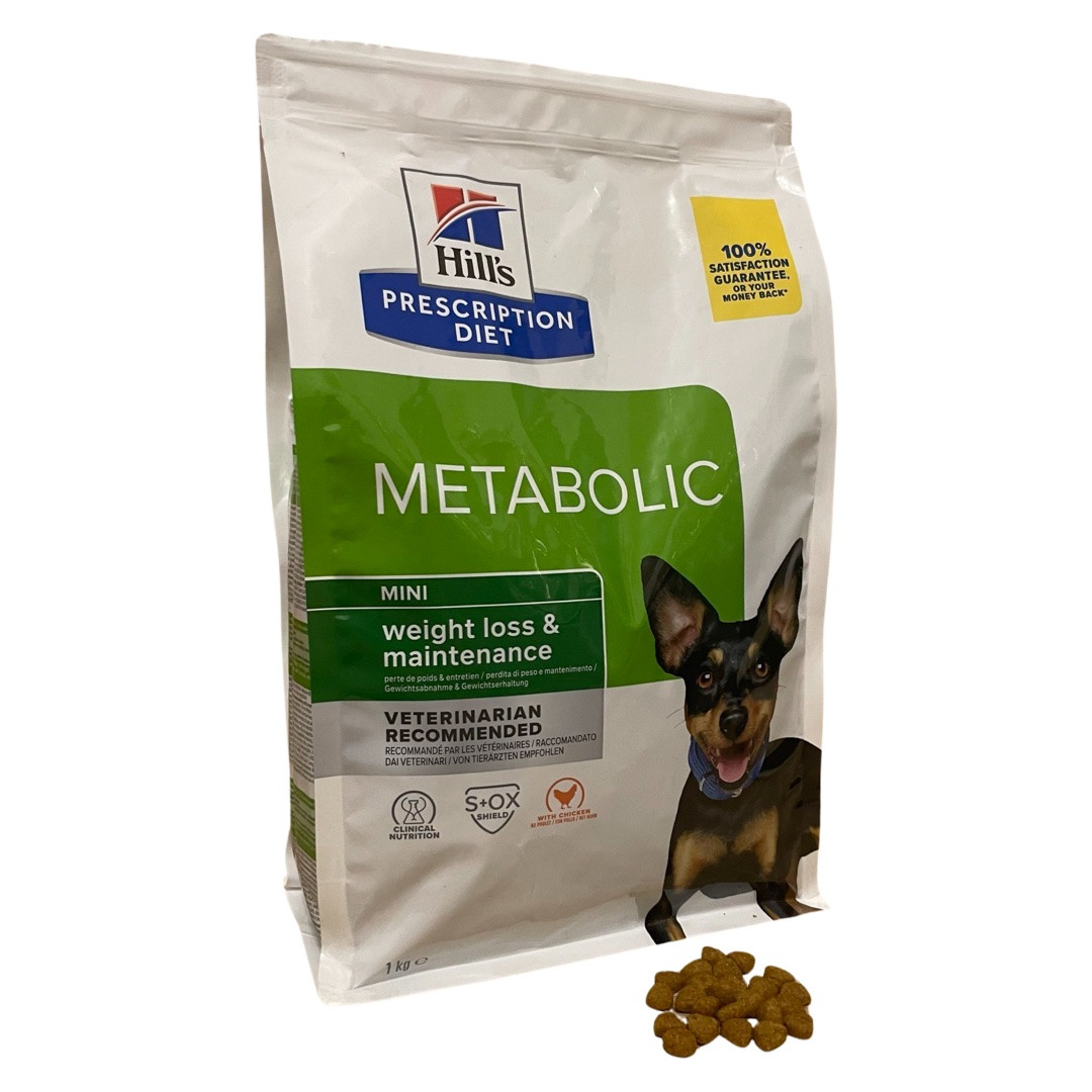 Сухий корм для собак дрібних порід (Хіллс) Hill's Prescription Diet Metabolic Mini 1 кг - курка