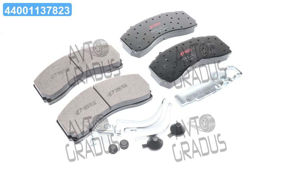 Колодки гальм. диск. (компл. на вісь) MB ACTROS MP3 (вир-во REMSA) JCA1480.80