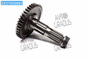 Вал вторинний КПП МТЗ з гайкою  50-1701256