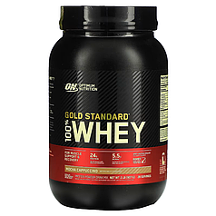 Протеїн Optimum Nutrition Gold Standard 100% Whey Protein, 907 g Капучино