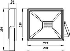Прожектор світлодіодний 100Вт, 6000К, 8000Лм, IP65, e.LED.flood.stand, E.NEXT, (l0790005), фото 4