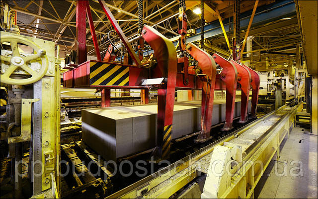 Технологія виробництва газобетону Технологія виробництва газобетону