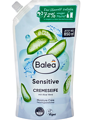 Крем-мило для Чутливої шкіри запаска Balea 850 ML Німеччина