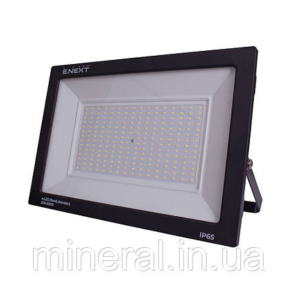 Прожектор світлодіодний 200Вт, 6000К, 16000Лм, IP65, e.LED.flood.stand, E.NEXT, (l0790007), фото 1