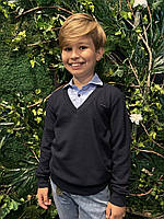 Рубашка обманка Blueland для мальчика 6-9 лет , 116, Синий