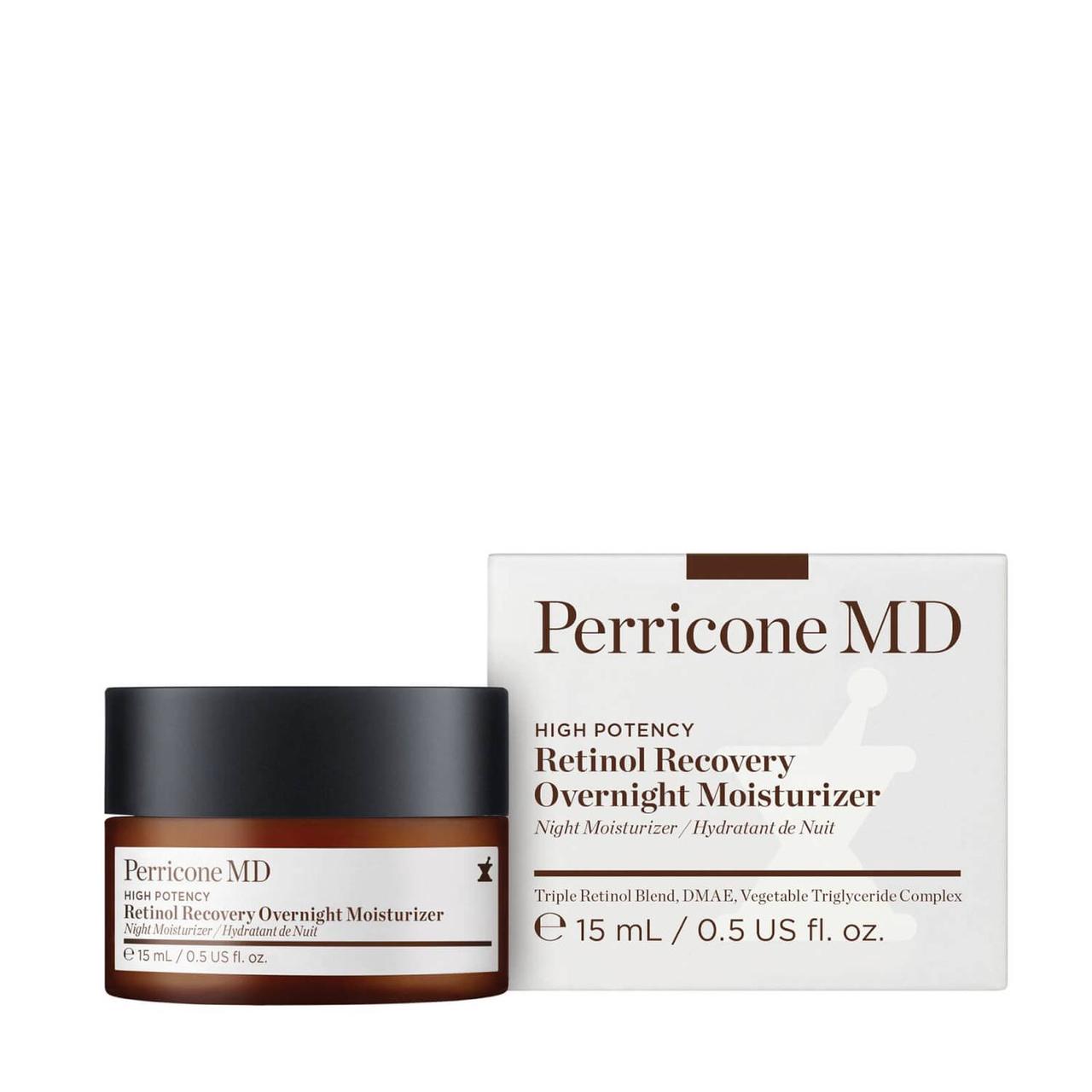 Зволожуючий нічний крем із ретинолом Perricone MD High Potency Retinol Recovery Overnight Moisturizer 15 мл