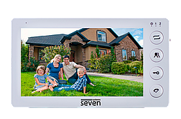 Відеодомофон 7 дюймів SEVEN DP-7573 white