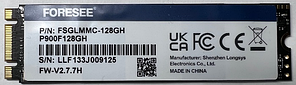 SSD - накопичувач Foresee 128GB NVME X2  ( FSGLMMC-128GH)