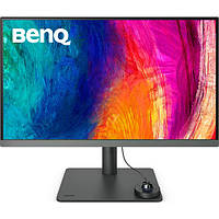 TFT 27" BenQ PD2706U, 4K UHD, IPS, 99% sRGB, HDR10, HDMI, DP, USB-C, USB-hub, HAS, колонки (9H.LLJLB.QBE)