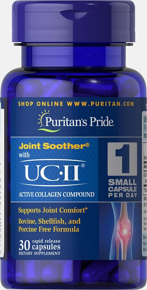 Колаген типу II, активний, UC-II Active Collagen Compound, Puritan's Pride, 40 мг, 30 капсул