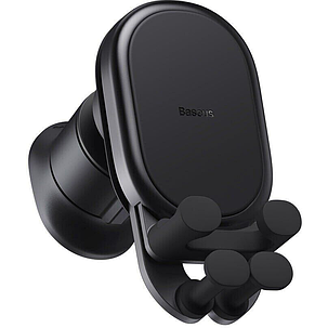 Автомобільний утримувач холдер Baseus Stable Gravitational Wireless Charging Car Mount Pro 15W Air Outlet Version SUWX030001 Black, фото 3