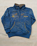 Теплий реглан толстовка на хлопчиків 128,140 зросту Туреччина, фото 4