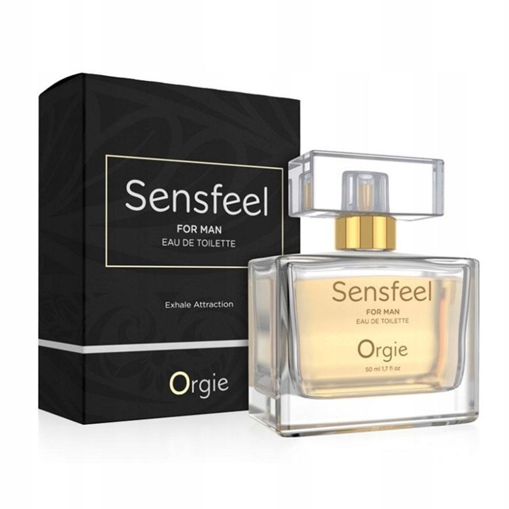 Збудливі парфуми з феромонами чоловічі Феромони для залучення жінок Sensfeel For Man Orgie - 50 мл