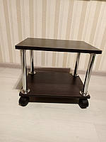 Візок косметологічний 300x400x340 мм на колесах, темний венге