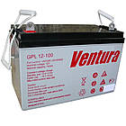 Акумуляторна батарея 12В/100Аг Ventura GPL 12-100, фото 3