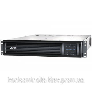 ДБЖ APC Smart-UPS RM 2200VA 2U LCD, 2200 ВА / 1980Вт (SMT2200RMI2U)