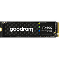 SSD 1Tb GoodRAM PX600 M.2 2280 PCIe NVMe Gen 4x4 3D NAND, Retail (SSDPR-PX600-1K0-80#)