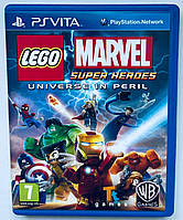 LEGO Marvel Super Heroes: Universe in Peril, Б/У, русские субтитры - картридж PlayStation Vita