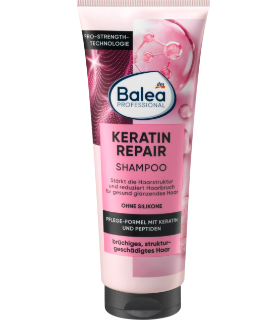 Професійний шампунь з кератином Balea Shampoo Keratin 250ml Німеччина, фото 1