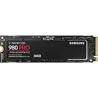 SSD 500GB Samsung 980 Pro M.2 NVMe 1.3c PCIe 4.0 4x 2280 3-bit MLC (MZ-V8P500BW#)