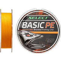 Шнур Select Basic PE Orange 150m 0.10mm 10lb/4.8kg