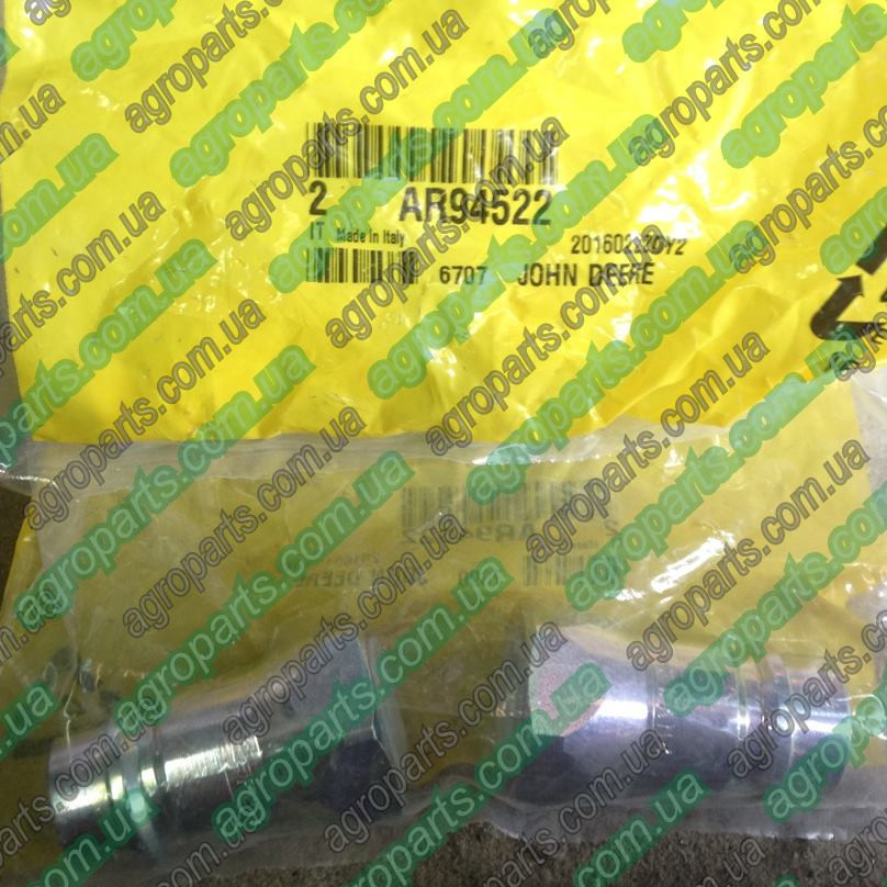 Штуцер AR94522 швидкороз'ємний 3/4" Hydr. Quick Coupler Plug AL26973 John Deere ar94522 ПАПА 811-394C