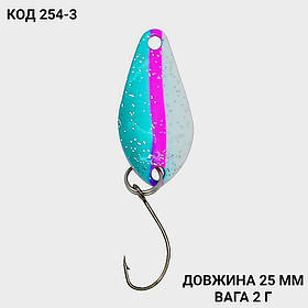 Блешня 2 г., 25 мм.