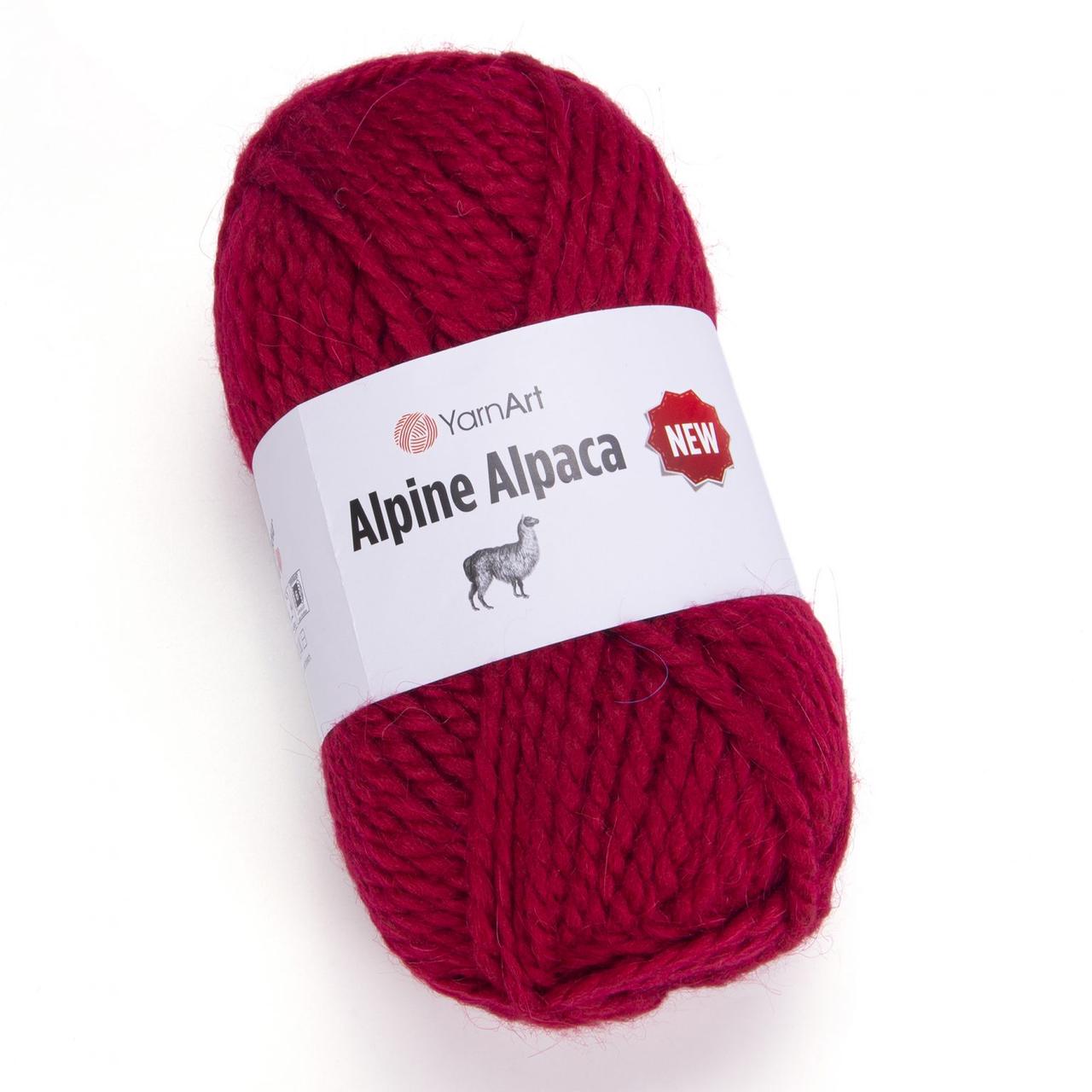 YarnArt Alpine Alpaca - 1434 темно-червоний