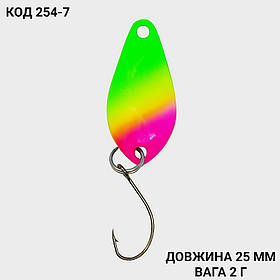 Блешня 2 г., 25 мм.