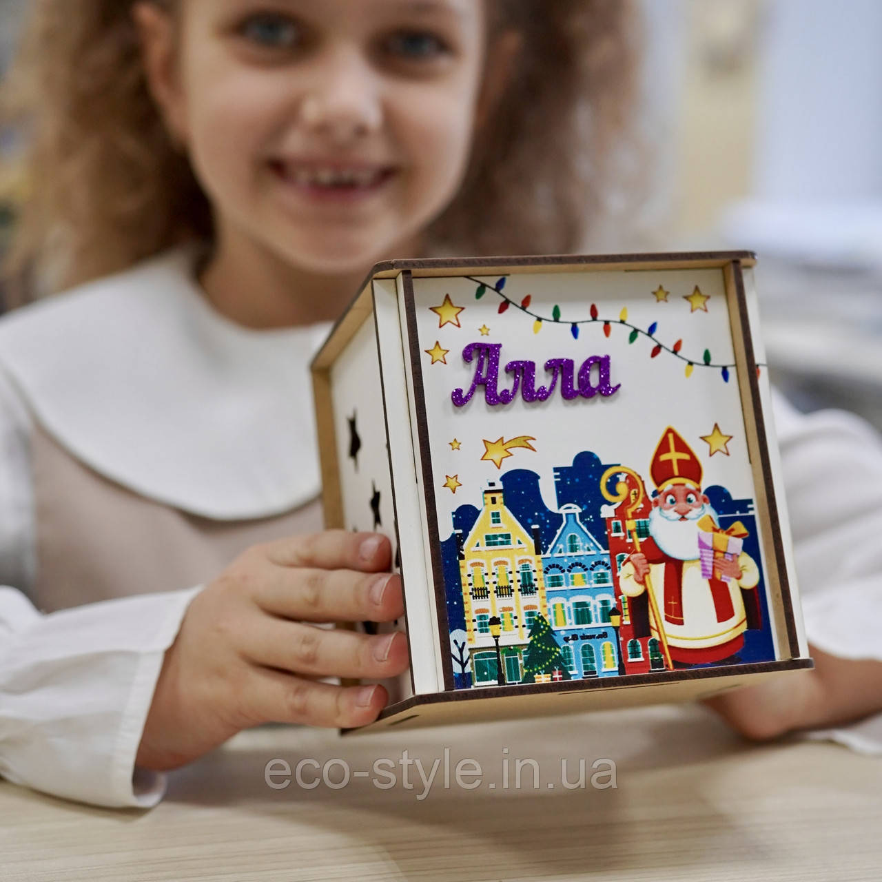 Подарунок до школи на Новий рік. Копілка для школяра. 12 см Подарунок першокласнику. Подарунок школяру на Новий рік, фото 1